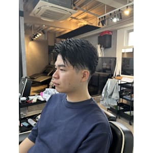 神田脩弥/アップバング/センターパート