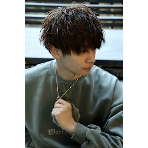 【波巻パーマ】前下がりマッシュ