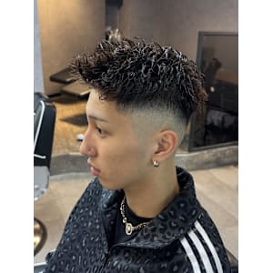 メンズ/バーバー/フェード/ツイストスパイラル/大宮