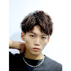 ハーフアップショート