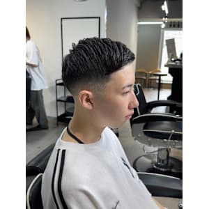 メンズ/バーバー/フェード/ツイストスパイラル/大宮