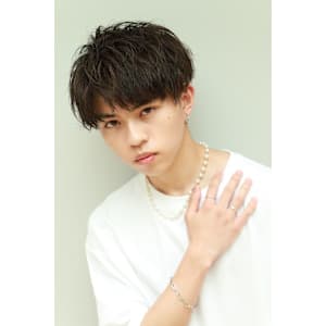 ハーフアップバング