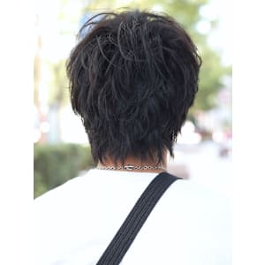 無造作エアウルフショート