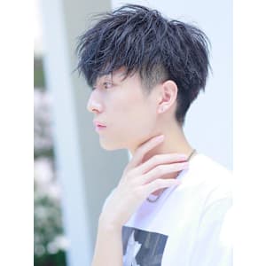 ネイビーソフツイマッシュ