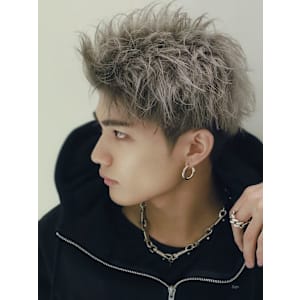 無造作オーバーアップ