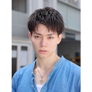 ラフハーフアップ