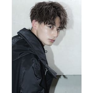 無造作センターパート