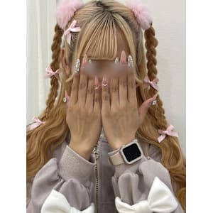 盛れすぎ！編みたらしハーフツイン♪_ユウ