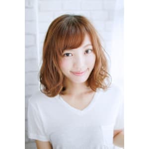 小顔効果ミックスカール