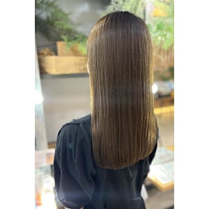 髪質改善カラー／グレージュカラー