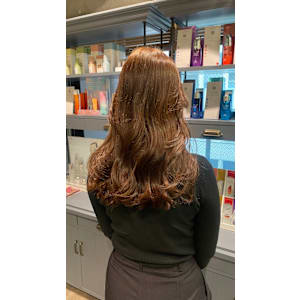 ショコラカラー+赤み消しカラー