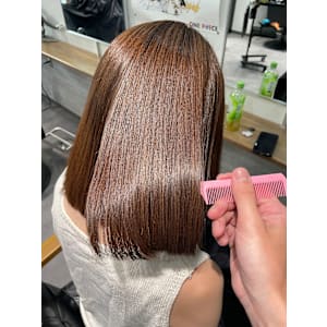 髪質改善ストレート