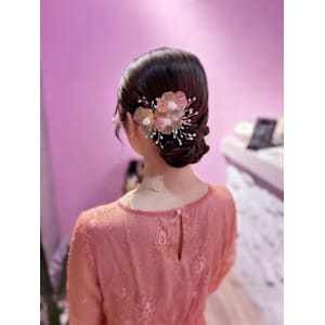 夏にピッタリアップアレンジ