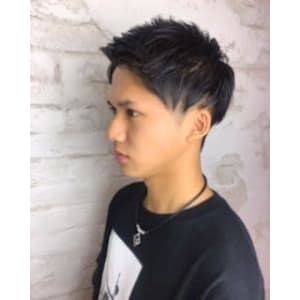 アップバング/MEN'S HAIR/メンズカット　池袋mis
