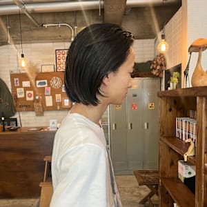 メンズのボブスタイル