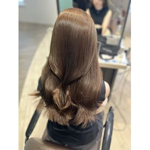 Mako マロンベージュ 透明感 ブリーチなし 似合わせ