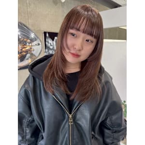 顔まわりレイヤー/似合わせカット