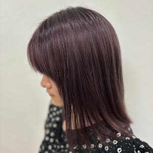 落ち着いたラベンダーカラー◎