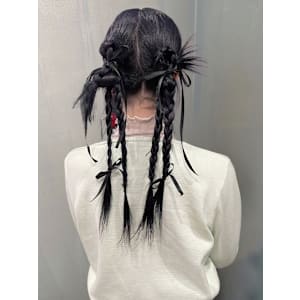 カチモリヘア　韓国ヘア　ヘアアレンジ　ヘアセット　20代