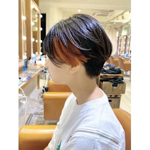 【Neolivekuta】イヤリングカラーオレンジ【町田】