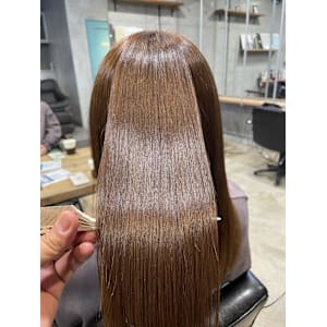 アディクシーカラー+髪質改善トリートメント