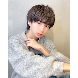 メンズニュアンスフェザーパーママッシュ横浜