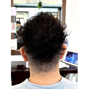 【DO-KAN】ワイルドソフモヒパーマ／武蔵浦和店