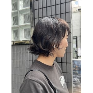 ボブ×ゆるパーマ×松澤