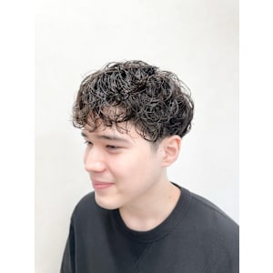 【マッシュ×ナチュラルニュアンスパーマ】