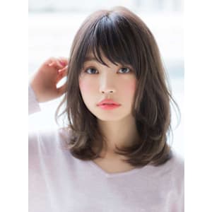 10代/20代/30代/前髪/くびれ/ミディアム/学割