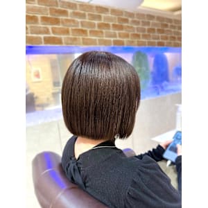 【LAGOON】アッシュベージュ×ボブカット