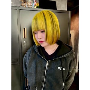 スラッシュカラー　デザインカラー　ハイトーン　表参道/原宿 - Null 表参道本店 デザインカラー/ダブルカラー【ヌル】掲載中