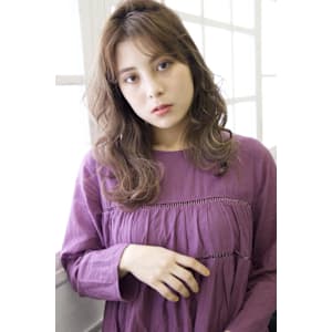 美髪♪透明感くすみベージュカラー