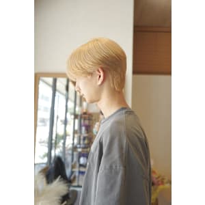 ハイトーンカラー／抜きっぱなし／ベージュカラー