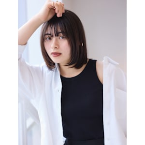 切りっぱなしボブ