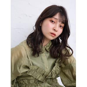 ゆるふわセミロング