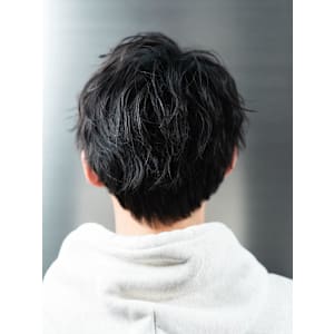 アップバングショート刈り上げなし