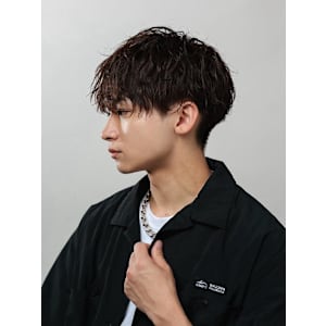 ツーブロック刈り上げ緩めツイストスパイラル