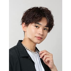 ツーブロック刈り上げ緩めツイストスパイラル