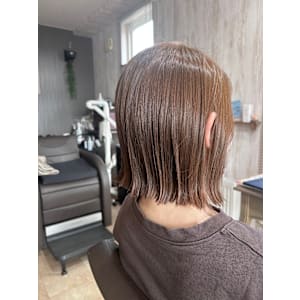 [忙しい方でもセット簡単]大人切りっぱなし外ハネボブ