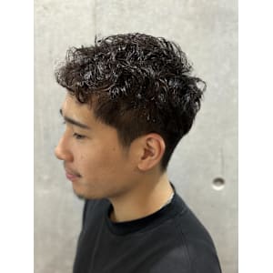 抜け感重視「ピンパーマツーブロック」 - バーバーバー中野【バーバーバーナカノ】掲載中