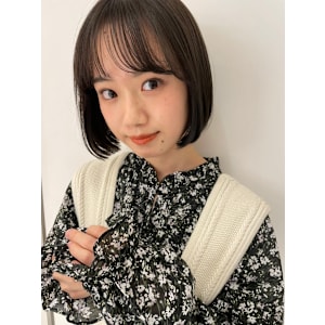 #切りっぱなしボブ #前下りボブ #顔周りレイヤー 