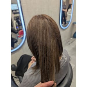 ブラウンカラーでイメチェン！