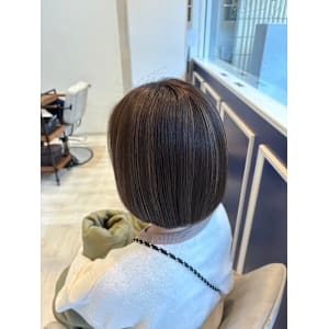 くびれヘア/アプリコットオレンジ/夏のヘアアレンジ