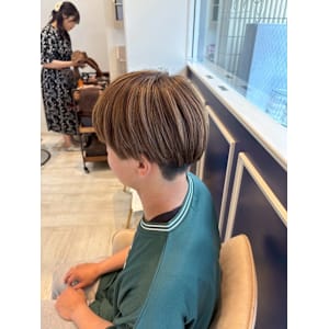 サーフカール/スパイキーショート/ブルーブラック