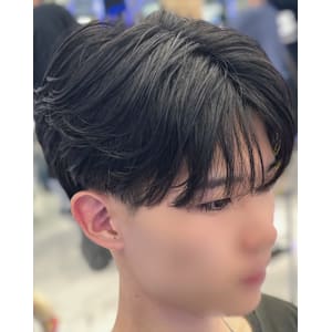 フェザーパーマ/シースルーマッシュ/韓国マッシュ/ニュアンス