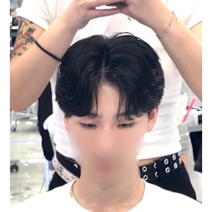 カルマパーマ/ニュアンスパーマ/フェザーパーマ/メンズ韓国