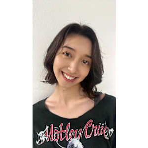 くびれボブカット/ナチュラルベージュカラー/くすみベージュ