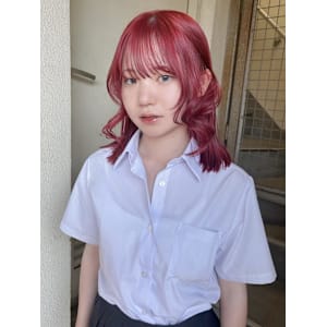 【hinari】体育祭カラー/レッドカラー/ケアブリーチ