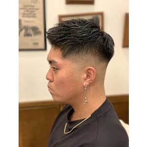 アップバングフェード - HIRO GINZA BARBER SHOP 川崎【ヒロギンザ バーバーショップ カワサキ】掲載中